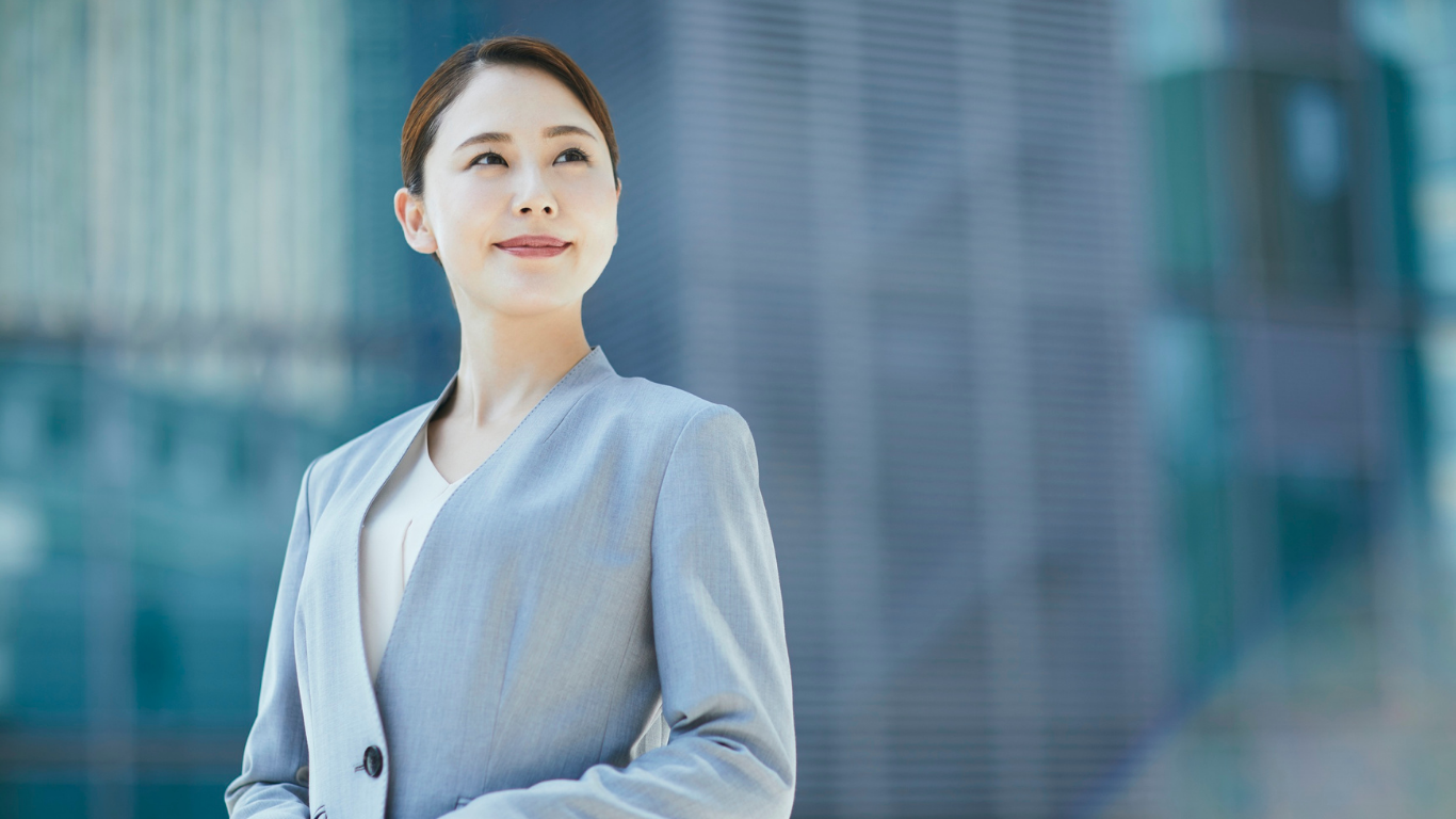 安心してサービスを利用する様子